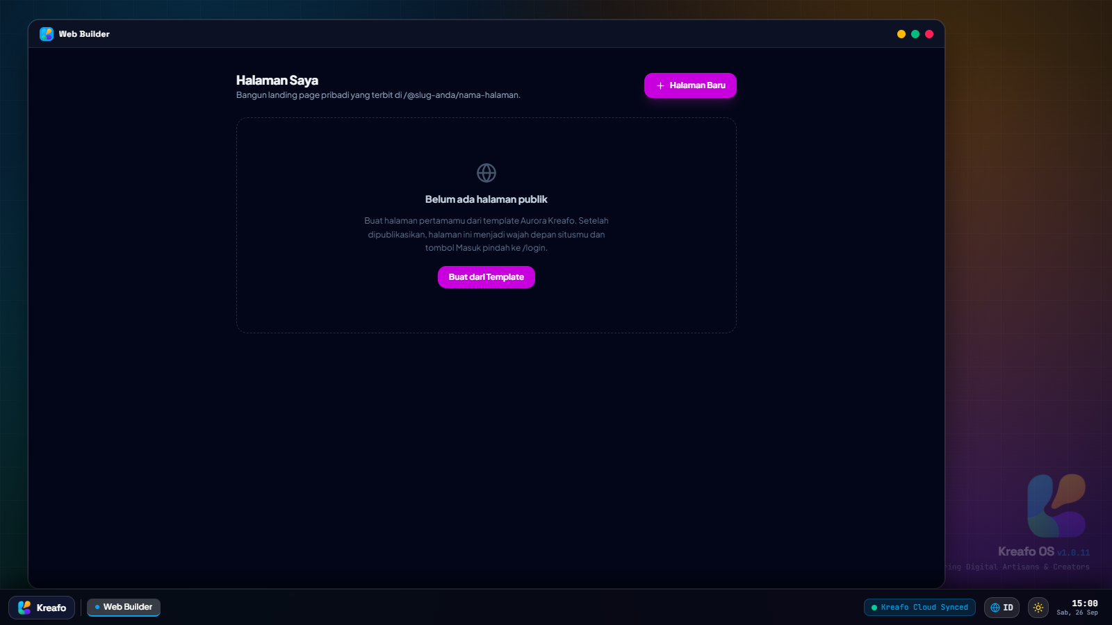Web Builder Kreafo